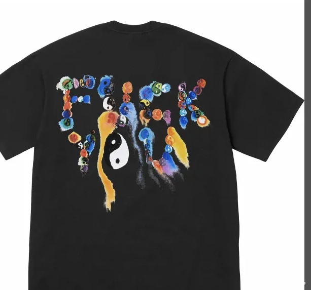 L YANG YIN S TEE 23FW Yang Printed and Tai Black M XL Yin Chi White 0718